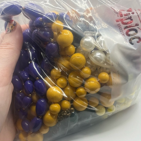 Vintage Chunky Necklace & Bracelet Grab Bag – 5+ Pieces Bold Statement Jewelry - Picture 3 of 3